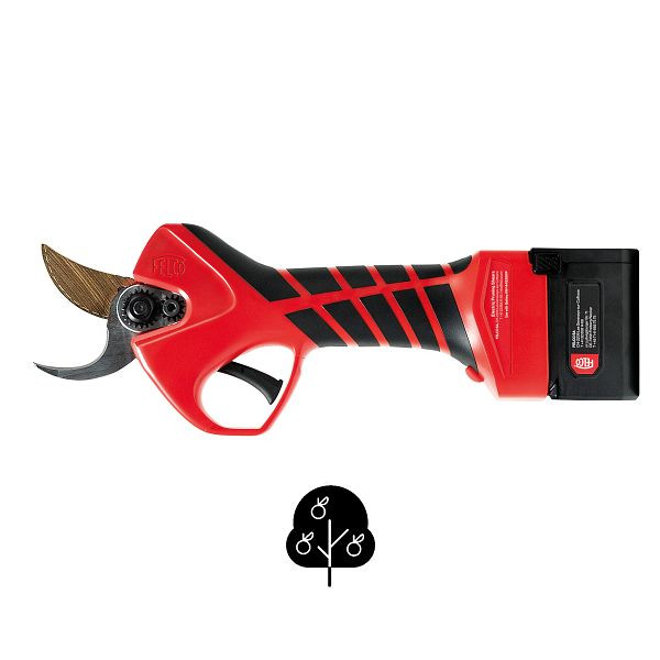Felco Elektrische Schere Holz mit 2 Batterien und Powerpack, FELCO 834W