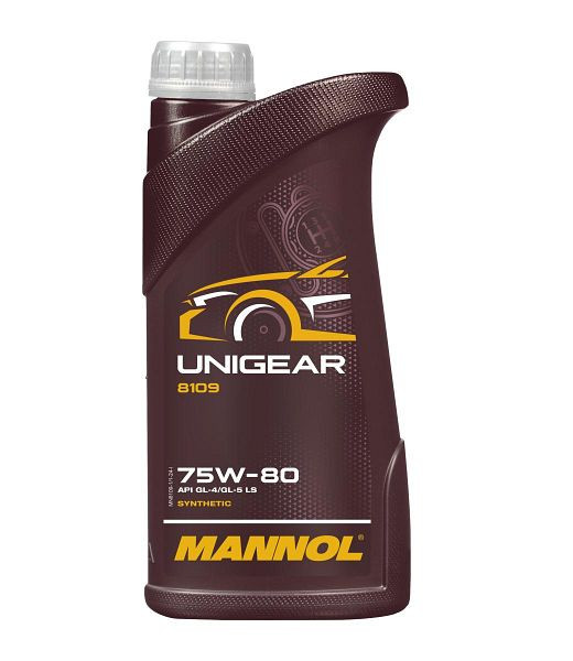 MANNOL Getriebeöl 8109 Unigear 75W-80 GL-4/GL-5 LS, VE: 1 l, MN8109-1