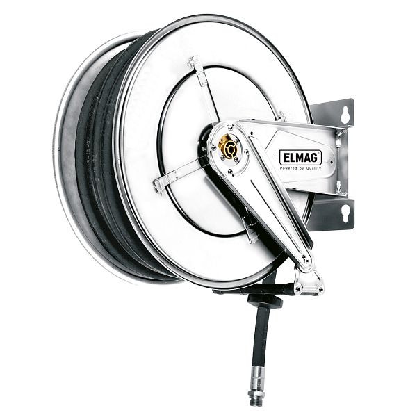 ELMAG Industrie Schlauchaufroller Edelstahl '302/30' für Wasser 130°C, 200 bar 'ohne Schlauch', 43027