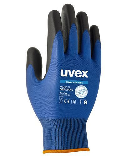 uvex Mechanik-Schutzhandschuh phynomic M1 WET, Kategorie II, Gr. 9, VE: 10 Paar, 210278