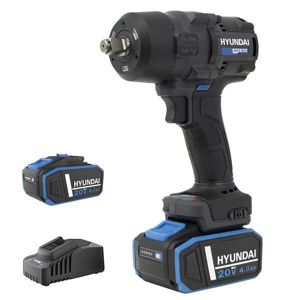 HYUNDAI Akku-Schlagschrauber, inkl. 2 Akkus und Ladegerät, IW20X-700-4A2