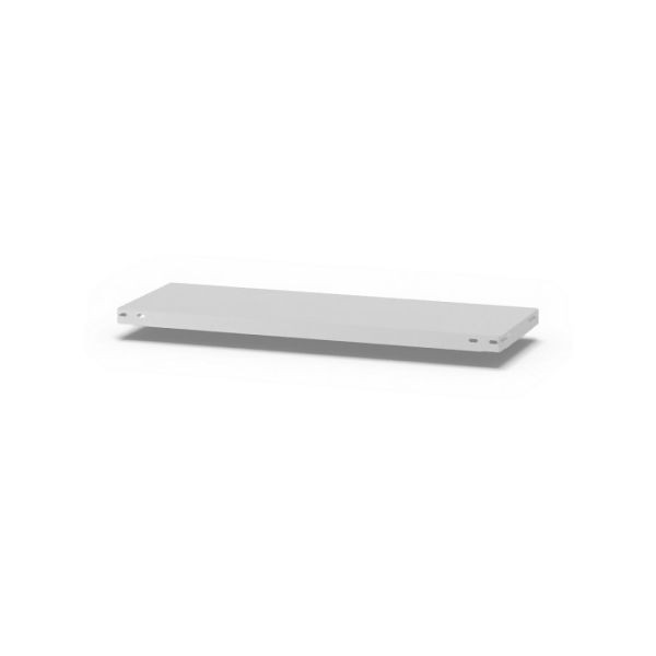 hofe Zusatzboden mit 4 Fachbodenträgern, lichtgrau, Fachlast 220kg pro Boden, 300 x 1000 mm, K10030M/040