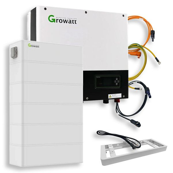 Growatt Nachrüstsatz 12,8kWh ARK SPH 8000TL3 BH-UP Hybrid-Inverter LiFePO4-Speicher, 4-01-024894-004