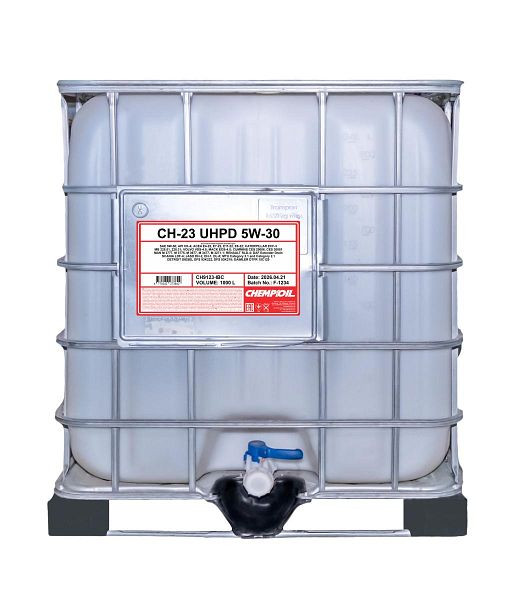 CHEMPIOIL Motorenöl 9123 CH-23 UHPD 5W-30, VE: 1000 l, CH9123-IBC