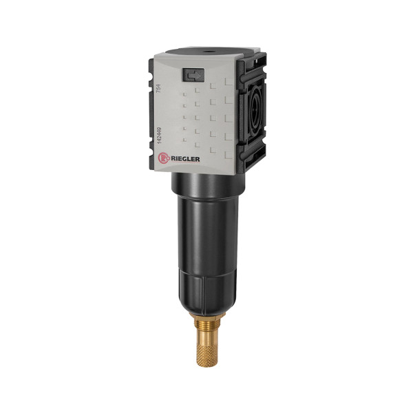 Riegler Mikrofilter »FUTURA-mini« mit Metallbehälter, BG 0, G 1/4, VA, 142452