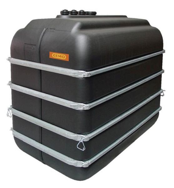 Cemo PE-Lagertank 5000 l, Maße: 239 x 135 x 198 cm, 8317, 4052886063620