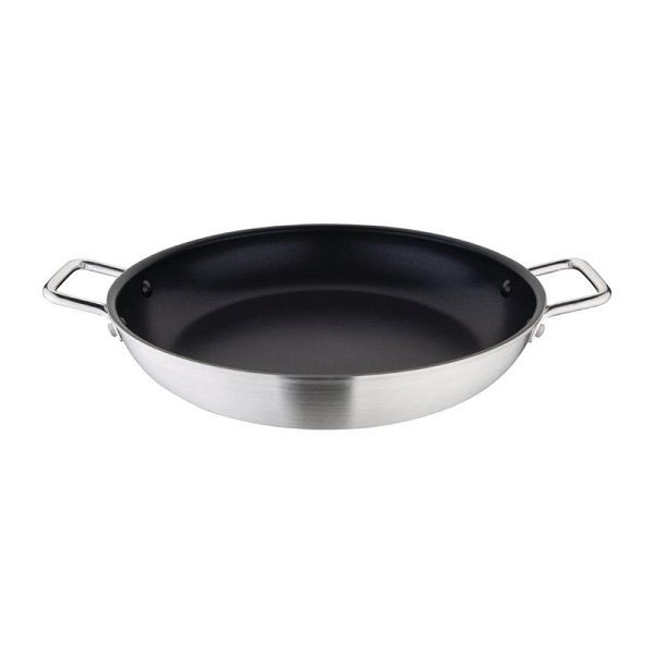 Vogue Paella-Pfanne 35cm, bis 220 Grad hitzebeständig, T368, 5050984014444