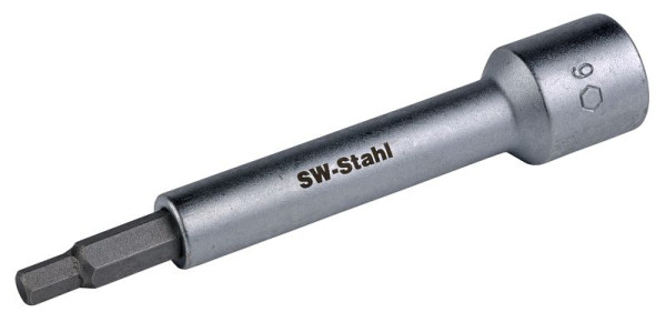 SW-Stahl Gegenhalte-Einsatz, 1/2", Innensechskant, 6 mm, 10365L-6