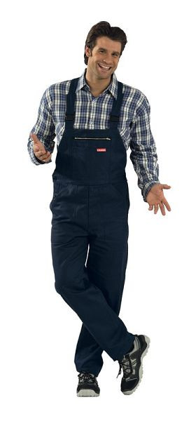 Planam BW 290 Latzhose, hydronblau, Größe 62, 0122062