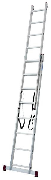 Krause Corda Mehrzweckleiter 2x8 Sprossen, 30283, 4009199030283