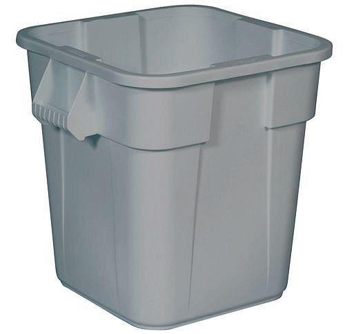 DENIOS Mehrzweckbehälter aus Polyethylen (PE), 151 Liter Volumen, eckig, grau, 188711