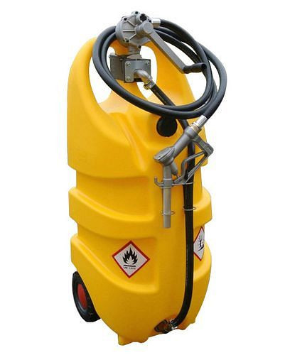 DENIOS Mobile Tankanlage Typ Caddy für Diesel, 110 Liter, mit Handpumpe, 252255