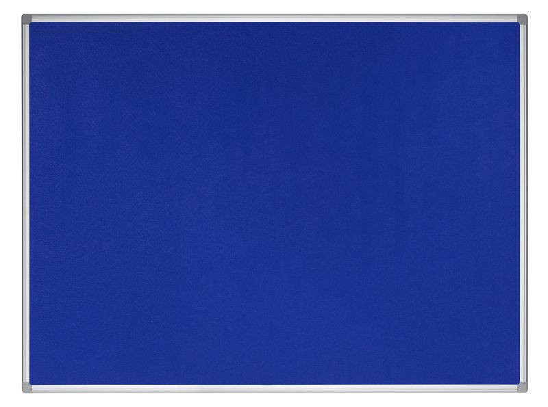 Bi-Office Earth Filztafel Blau mit Aluminiumrahmen 240x120cm, FA2143790
