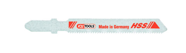 KS Tools Stichsägeblatt, HSS, 75mm, 0,9mm, T118A, VE: 5 Stück, 129.3111
