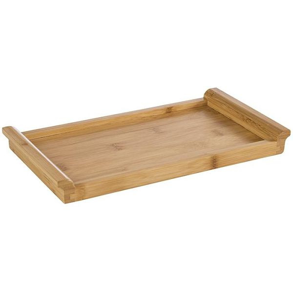 APS GN 1/3 Tablett, 32,5 x 17,6 cm, Höhe: 3 cm, Holz, 00846