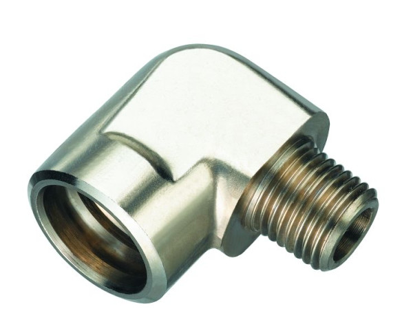 Prevost Buchse 90° mit Außengewinde, AG BSPT= R 1/4, VE: 10 Stück, CPI 081161RE