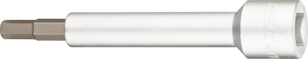 Hazet Verlängerung, 1/2 Zoll (12,5 mm) Vierkant, Innen Sechskant Profil, SW 7 mm, 4910-7