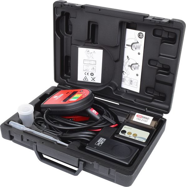 KS Tools Digitaler Bremsflüssigkeits-Tester-Satz, 2-teilig, 150.2198