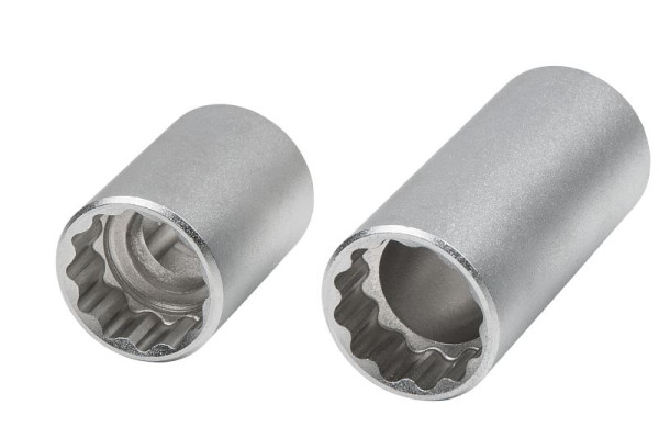 KS Tools Motorhalter Stecknuss-Satz für VAG, extra kurz, 2-teilig, 911.1295