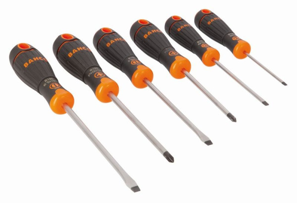 Bahco Schraubendreher-Satz, BahcoFit, 6-teilig, Schlitz + PH, B219.006