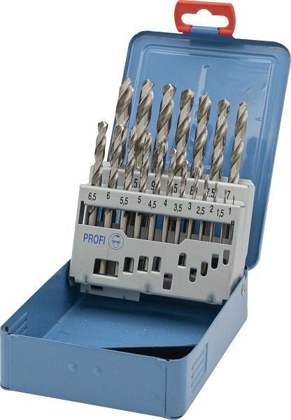 padre Hss Gk-Spiralbohrer mit Zylinderschaft 2132 19-teilig, 1 - 10 mm Profi, 213200000