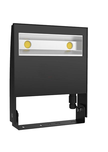Schake Profi LED-Strahler 230V/50 Hz, Lichtfarbe 400 K, für den Außenbereich mit Aluminiumdruckguss Gehäuse, 3531S1