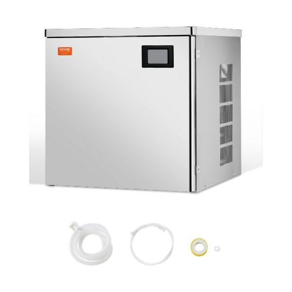 VEVOR Eismaschinenkopf Eiswürfelmaschine Eisbereiter (nur Kopf) 163 kg/Tag, FTZBJJT360LBH71R7V2