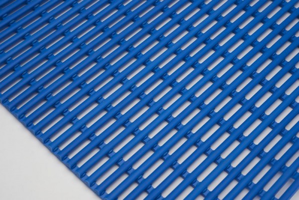 EHA Matte PVC Frei, blau, TPE, Quadratmeterware, 70400