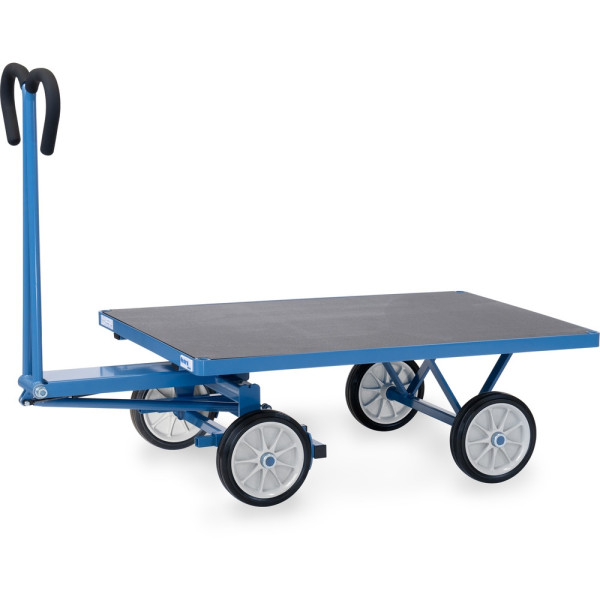 Fetra Handpritschenwagen, Ladefläche 1.200 x 800 mm, Radgröße: 260 x 56 mm, 6403V