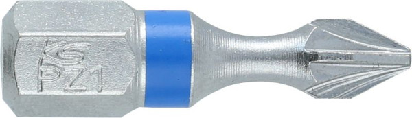 KS Tools 1/4" TORSIONpower Bit, 25mm, PZ1, 918.3205, 4042146476611