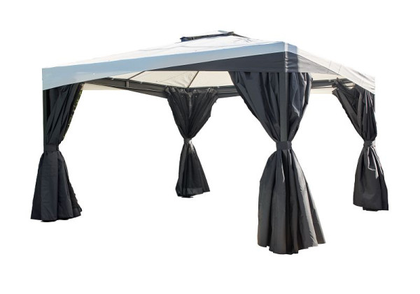 SOJAG Pavillon Malta 1014 Schwarz, 305x430x271cm, SJ04600