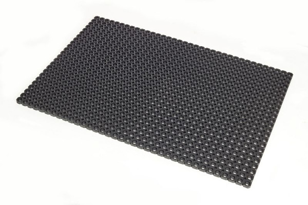 Notrax Oct-O-Mat 23 mm Außenbereiche – Matten für Projekte und Installationen 564, Schwarz, 75cm x 100cm, 564S3039OB