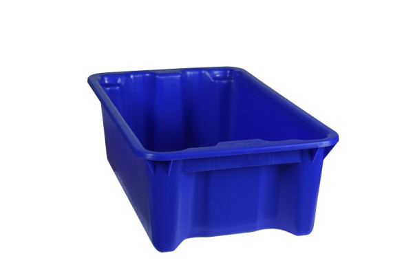 Plastipol-Scheu K 400/0 POLYBOX PP BLAU, 590 mm x 380 mm x 202 mm, 28400011