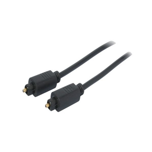 S-Conn Lichtwellenleiterkabel 4,0mm, Toslink-Stecker auf Toslink-Stecker, 1,0m, 69004-1.0