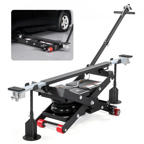 VEVOR Air Tragbare Hebebühne 3 t, 55 cm Hubhöhe, verstellbar mit Airbag & Stützfüßen, für Limousinen, SUVs, Pickups, YTSQNJSQJD27YK9UX001V0