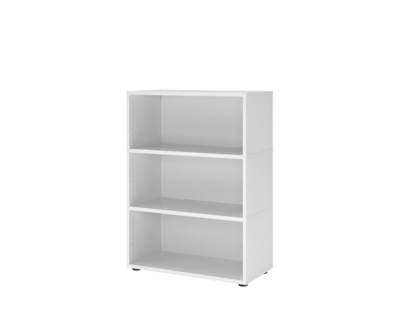 Hammerbacher Regal, 3OH, weiß, 80 x 40 x 109,8cm, VFW38REKG/W