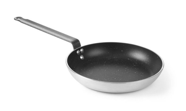 Hendi Bratpfanne, ØxH: 260x45 mm, Aluminium, Dreifachbeschichtung, "Marmor Professional", 627662