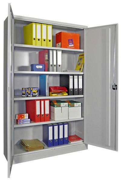 Pavoy Flügeltürenschrank 1950/400/1200, Drehgriff, Böden verzinkt, 31310-120-400-910735