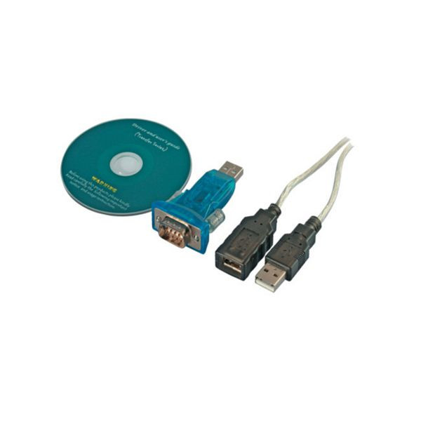 S-Conn USB-Seriell Adapter mit LED, RS232, 2.0, 75602