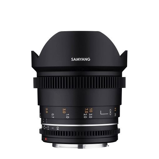 Samyang MF Videoobjektiv 14mm T3,1 VDSLR MK2 Canon EF, 1023046