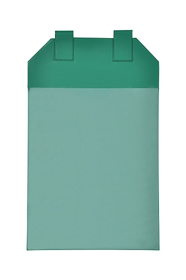 KROG Gitterboxtaschen mit Magnetverschluss, A4 hoch grün, Öffnung: Längsseite, 5902072N