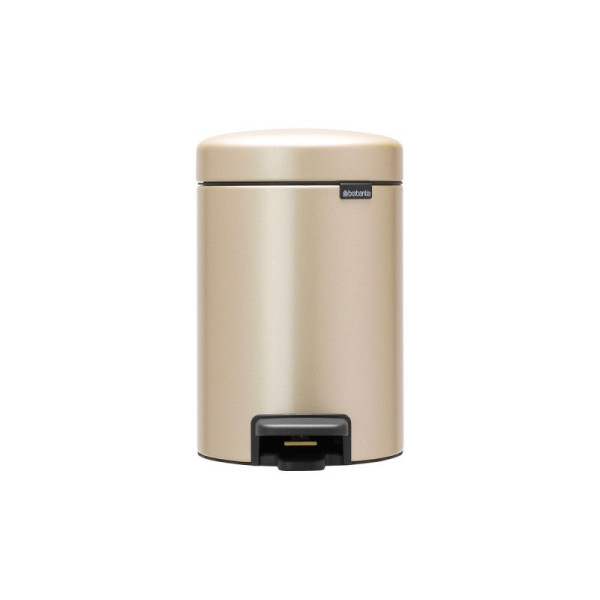 STEIN HGS Tretmülleimer NewIcon, gold, 3 Liter, 84048.0013