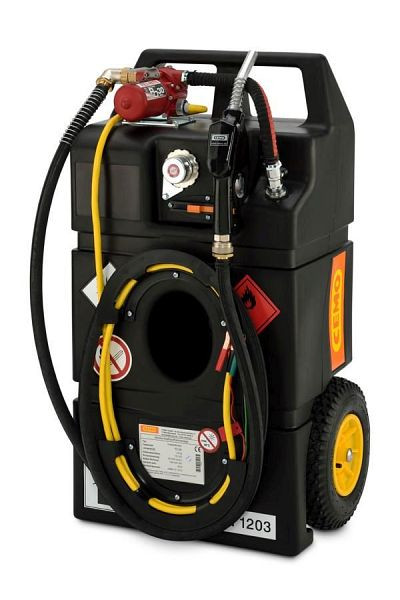 Cemo Kraftstoff-Trolley Ex0 95 l, mit Elektropumpe, 10646