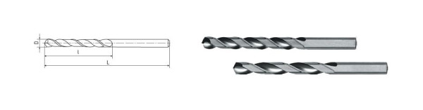 ELMAG HSS Co8-Spiralbohrer DIN 338, Ø 9,0 mm, 70312, 9004853703126