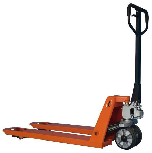 Schefer Gabelhubwagen 2500 kg - 1150mm AC-P, Gabel-/Lastrollen: 80x70 mm PU Tandem, 1101019PTPACP