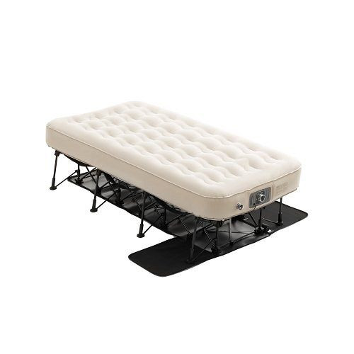VEVOR Luftmatratze 1885x1050x580 mm, 1-Personen-Campingbett mit Pumpe, tragbar, bis 136 kg, ideal für Gäste, Camping, Reisen, ZDQDYYCDRK25B47ZJV2