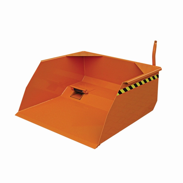 Eichinger Industrie Schaufel mit Staplergabel-Durchschub, 2000 kg, 400 Liter reinorange, 20630700000000