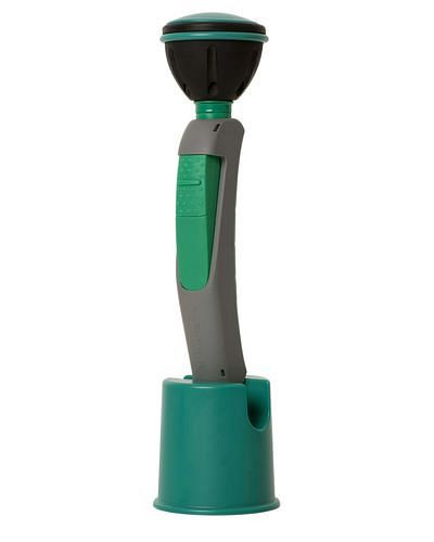 DENIOS Hand-Augendusche mit 1 Brausekopf, Wand- / Tischmontage, 201238