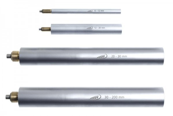 HELIOS PREISSER Messtiefenverlängerung, für Innenmessschraube, 1920/21, Messbereich 6 - 12 mm, 1920910