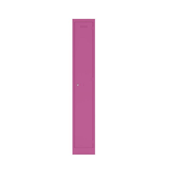 Bisley Garderobenschrank Primary Locker, 1 Abteil, 1 Fach, 681 fuchsia, PL3050S1681